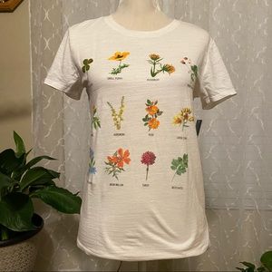 Lucky Brand White Graphic T-shirt